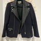 Veste en cuir Sandro Taille 36