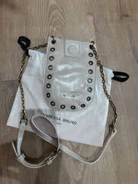 Pochette téléphone cuir blanc cassé  Vanessa Bruno 24/06