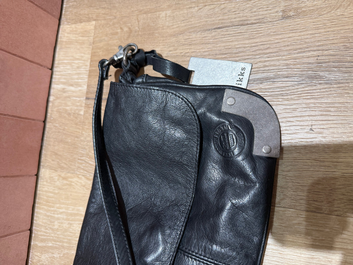 Pochette IKKS cuir argenté T.TU