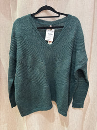 Pull maille Vert I.Code XS/S