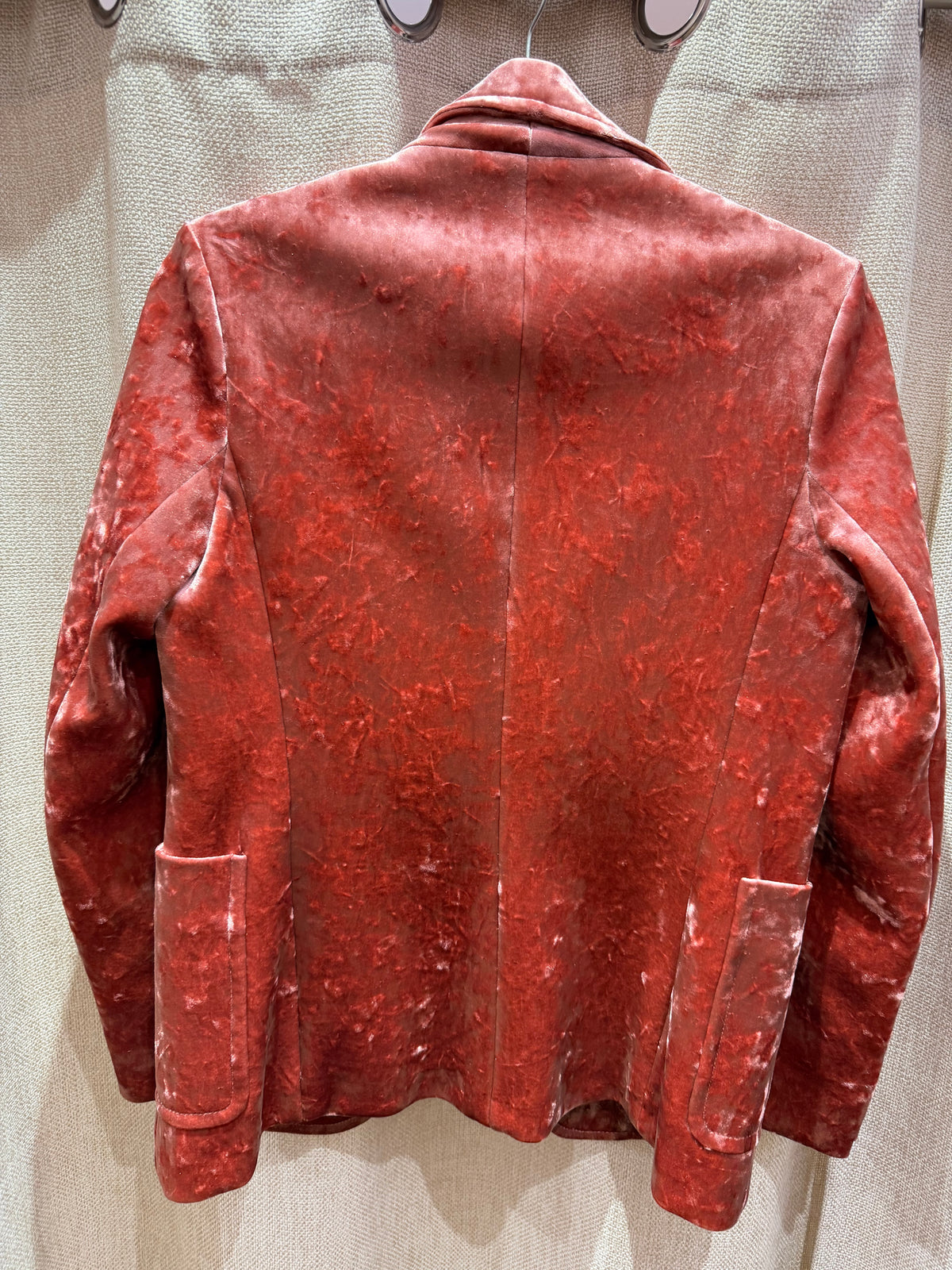 Blazer en velours Sandro - Rose - T.36 21/09