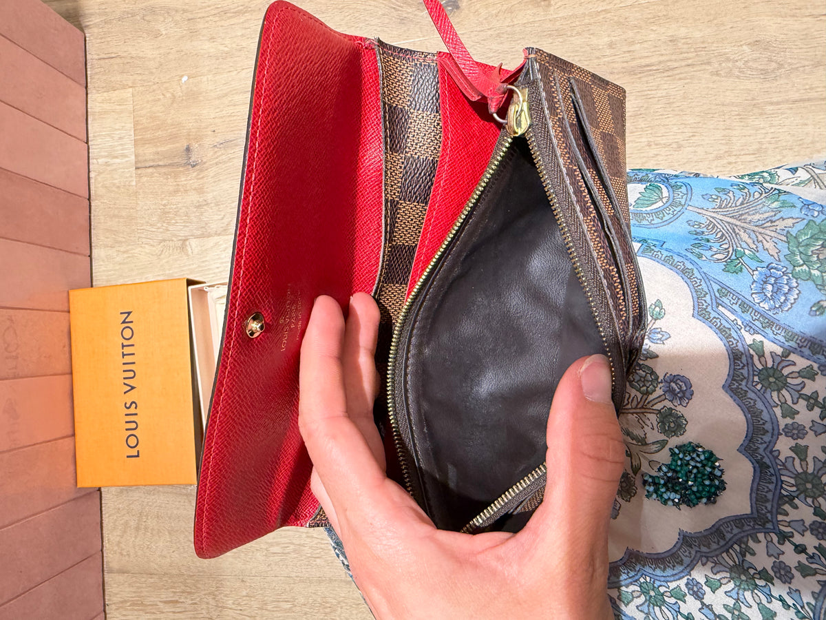 Louis Vuitton Portefeuille Émilie Damier Ébène 28/07