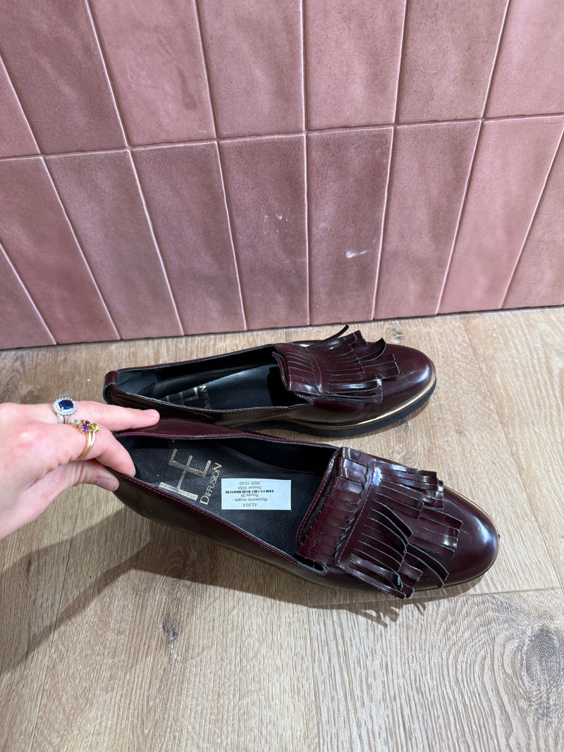 Mocassins rouges