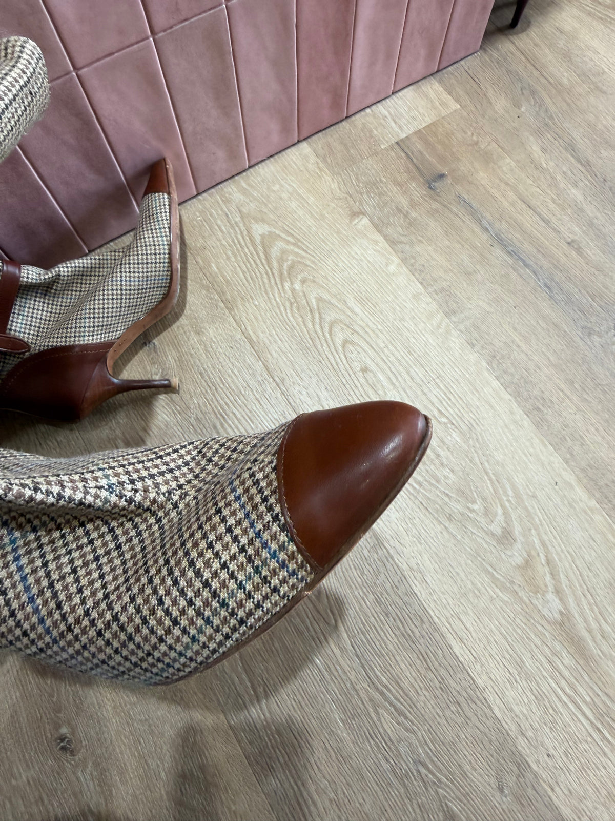 Bottines marron à talons Ralph Lauren T.39 01/09