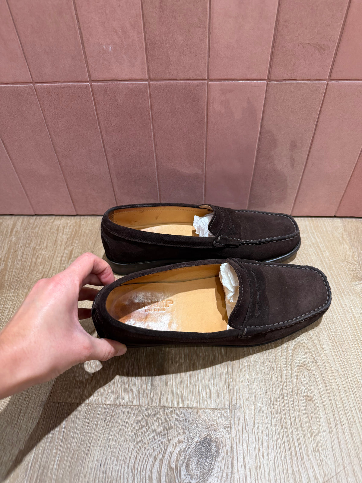 Mocassins marron Tremp T.38 24/10