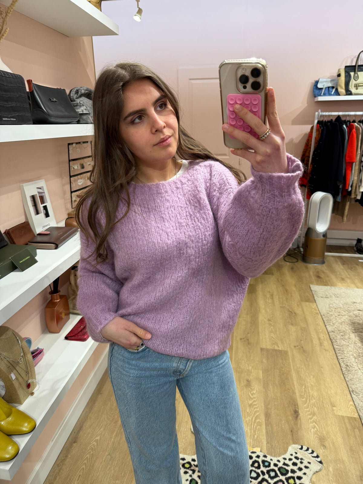 Pull violet Maje T.S