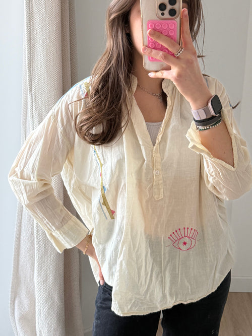 Blouse Johanna beige TU