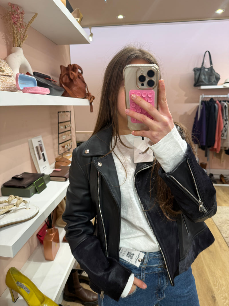 Zapa veste en cuir neuve 38