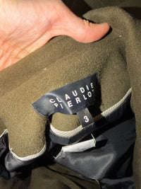 Manteau Claudie Pierlot laine cachemire T.L 23/09
