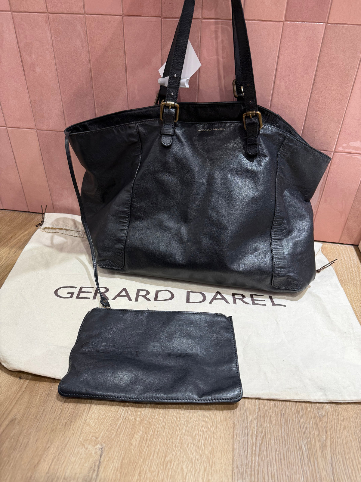 Gérard Darel sac cabas en cuir