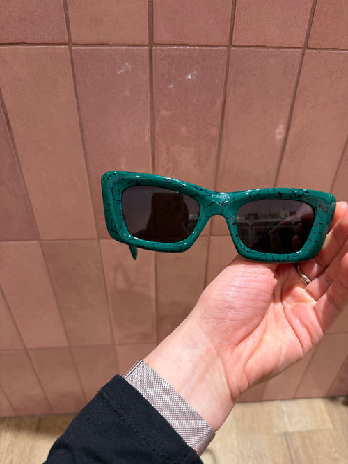 Lunettes Prada verte
