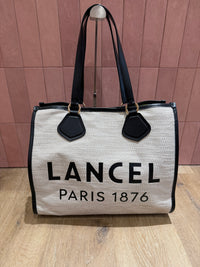 Sac cabas Lancel creme 26/05