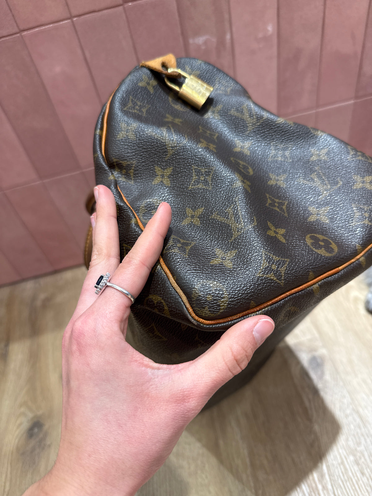 Sac speedy 35 monogramme