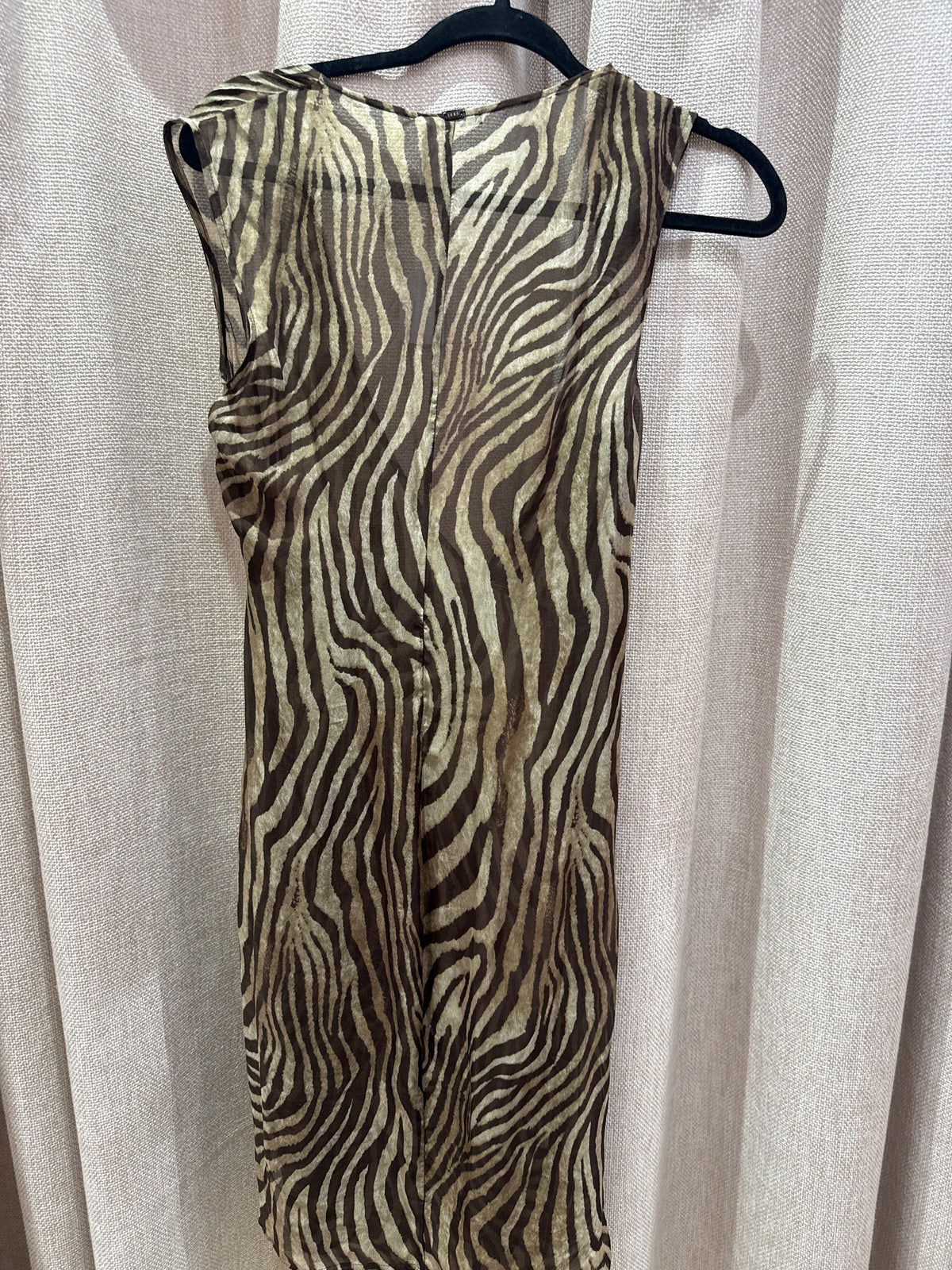 Robe zèbre marine IKKS T.XS