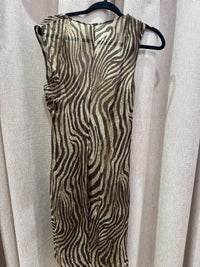 Robe zèbre marine IKKS T.XS
