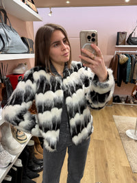 Doudoune Molly Bracken blanche et noire S