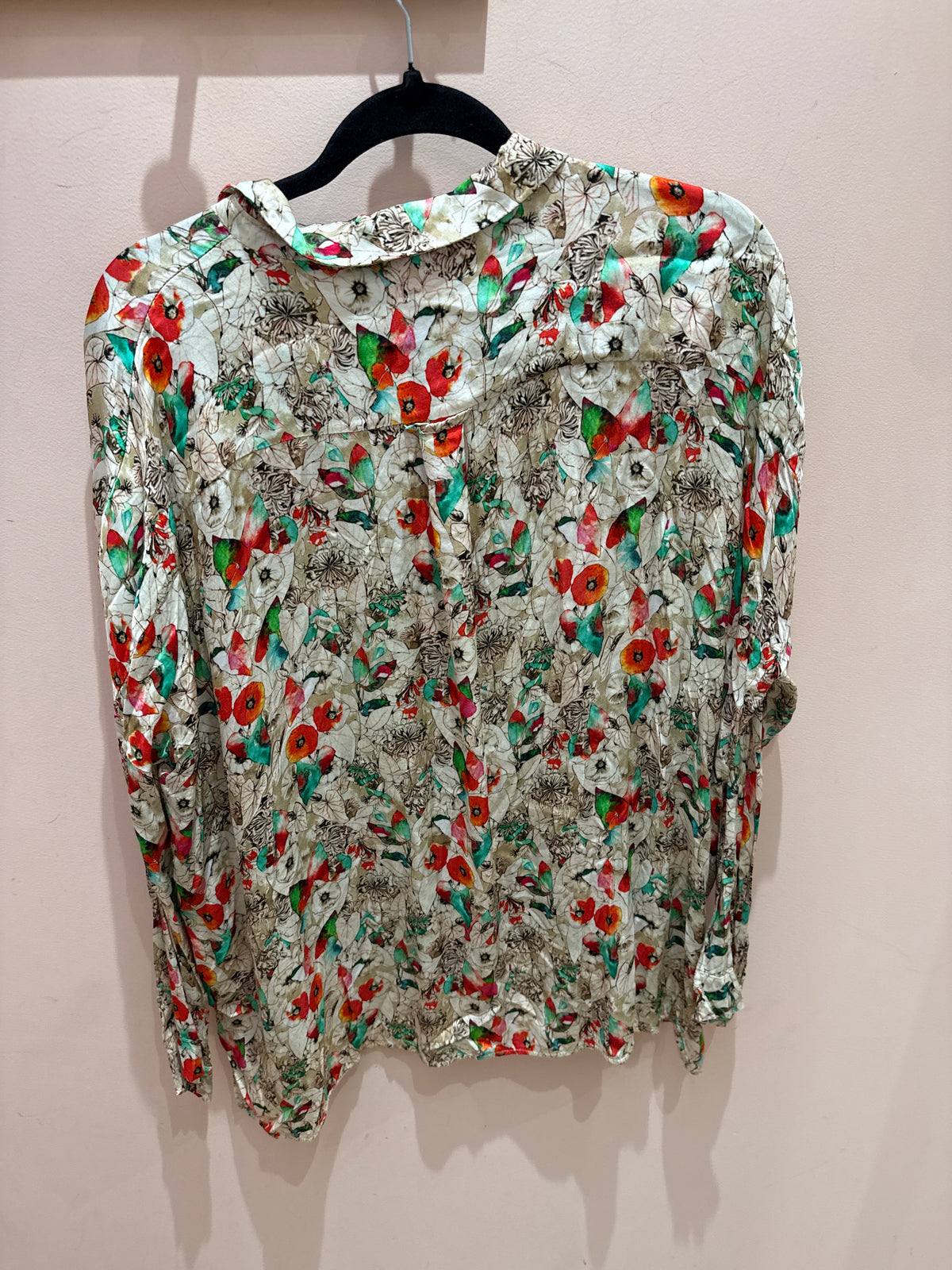 Blouse Banditas beige verte rouge T.U