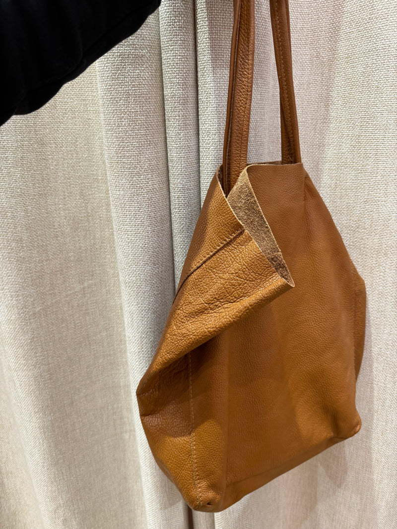 Sac cabas Cuir longue anses