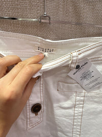 Jupe en jean blanche Claudie Pierlot T.M 08/06