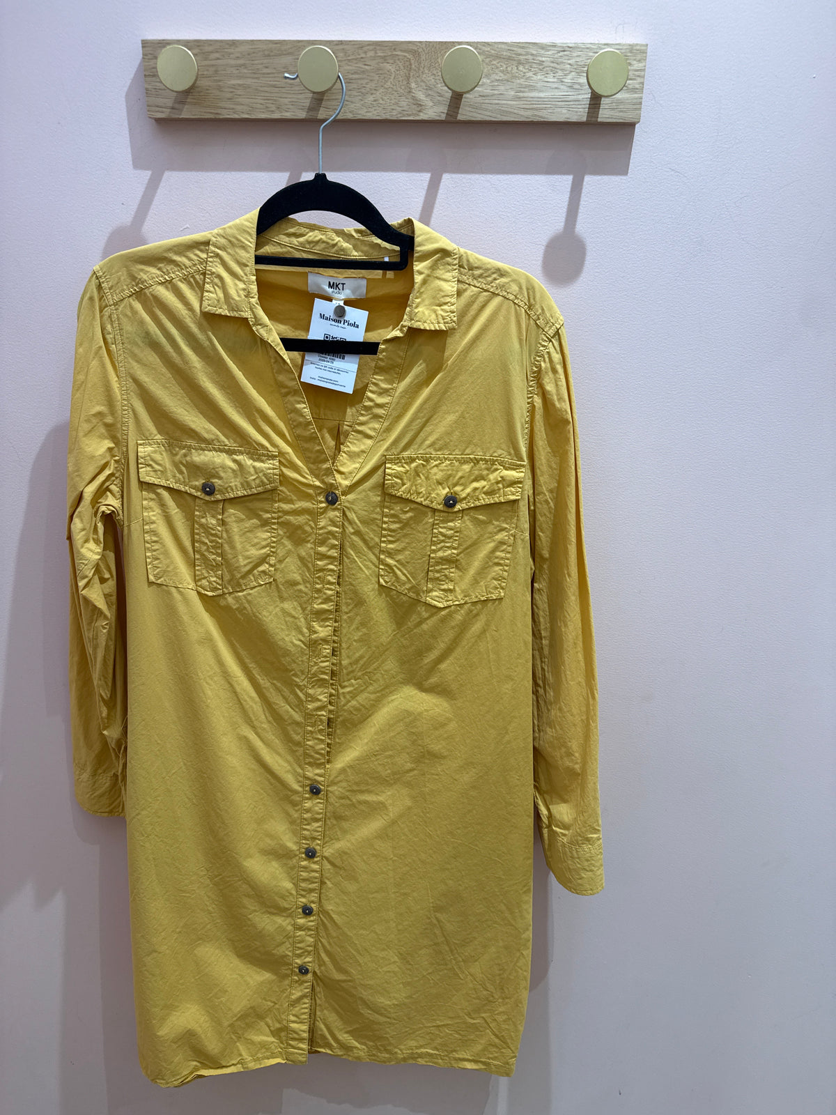 Robe jaune mkt T.M