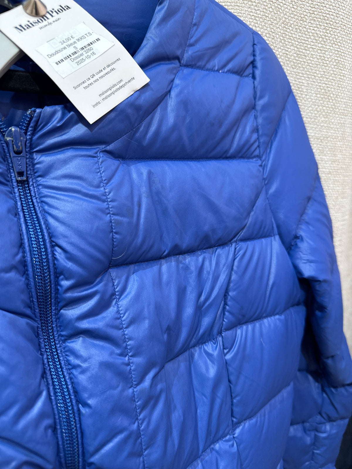 Doudoune bleue IKKS T.S