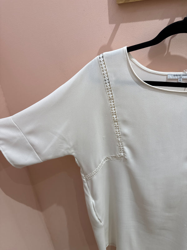 Robe Gérard Darel blanche T.46