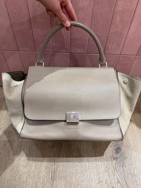 Sac beige trapèze Céline 22/09