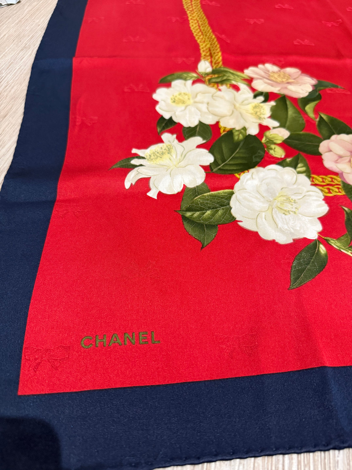 Foulard Chanel en soie