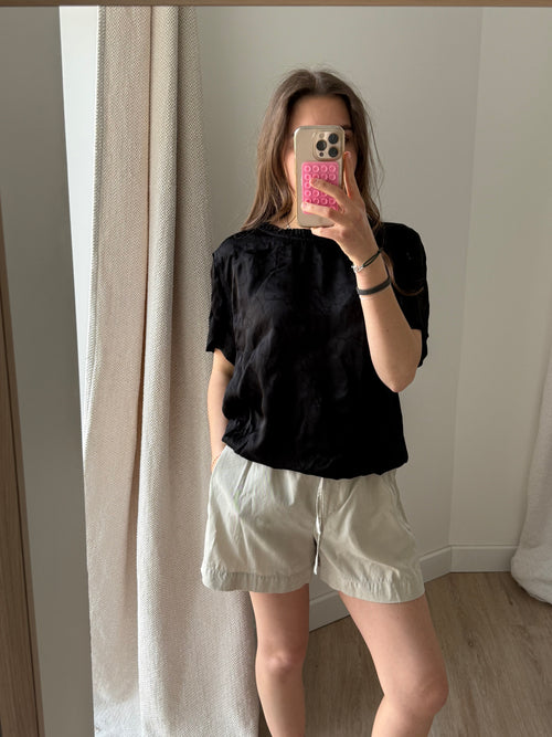 Top satin noir Ba&sh T.L