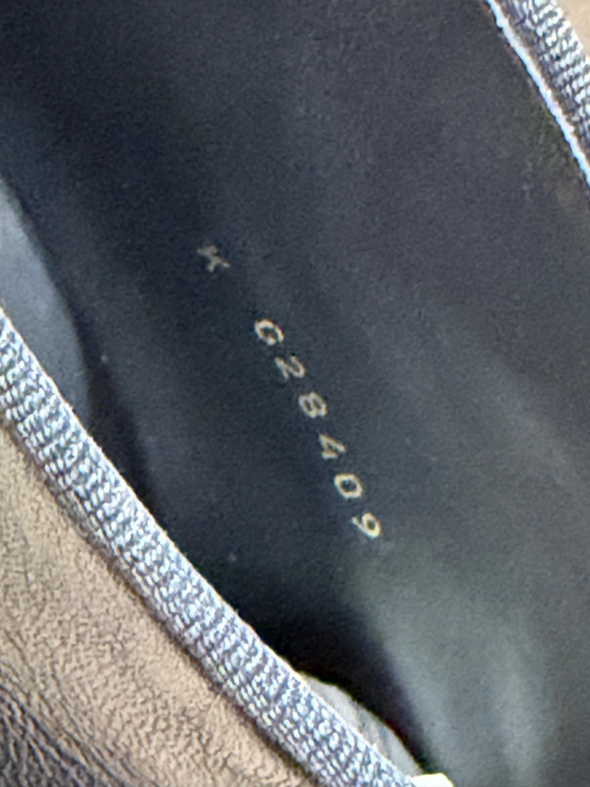 Bottines noires bout rond Chanel - T.38 07/10