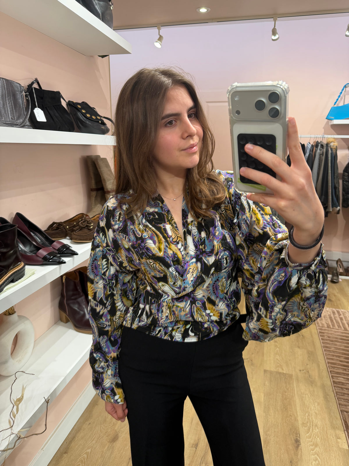 Blouse violette IRO - T.34 06/09