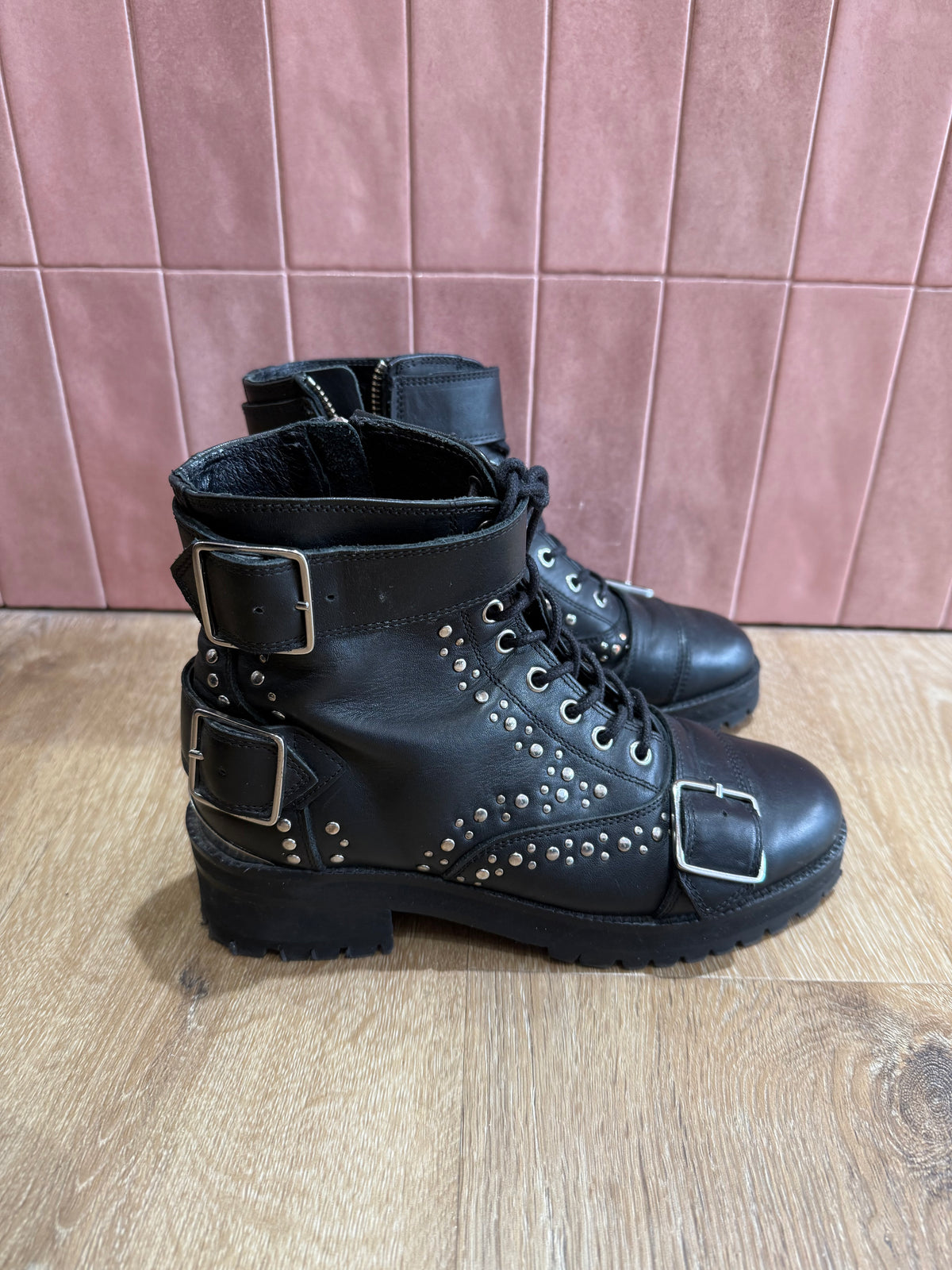 Bottines noires The Kooples T.38