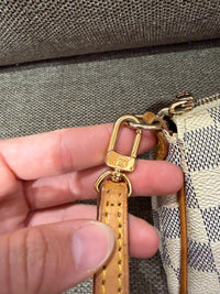Sac Eva Louis Vuitton damier azur 17/09