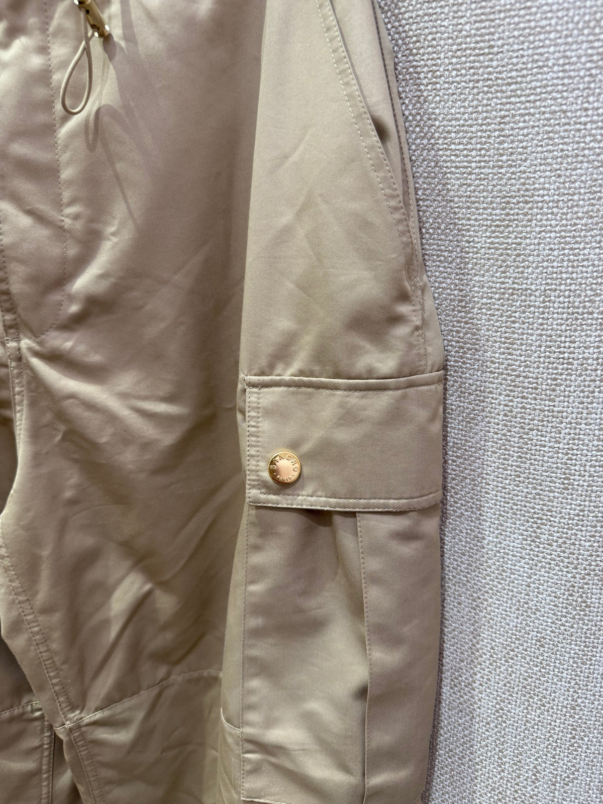 Pantalon fluide beige Sandro T.38