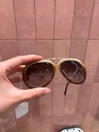 Lunettes Pucci beige et marron