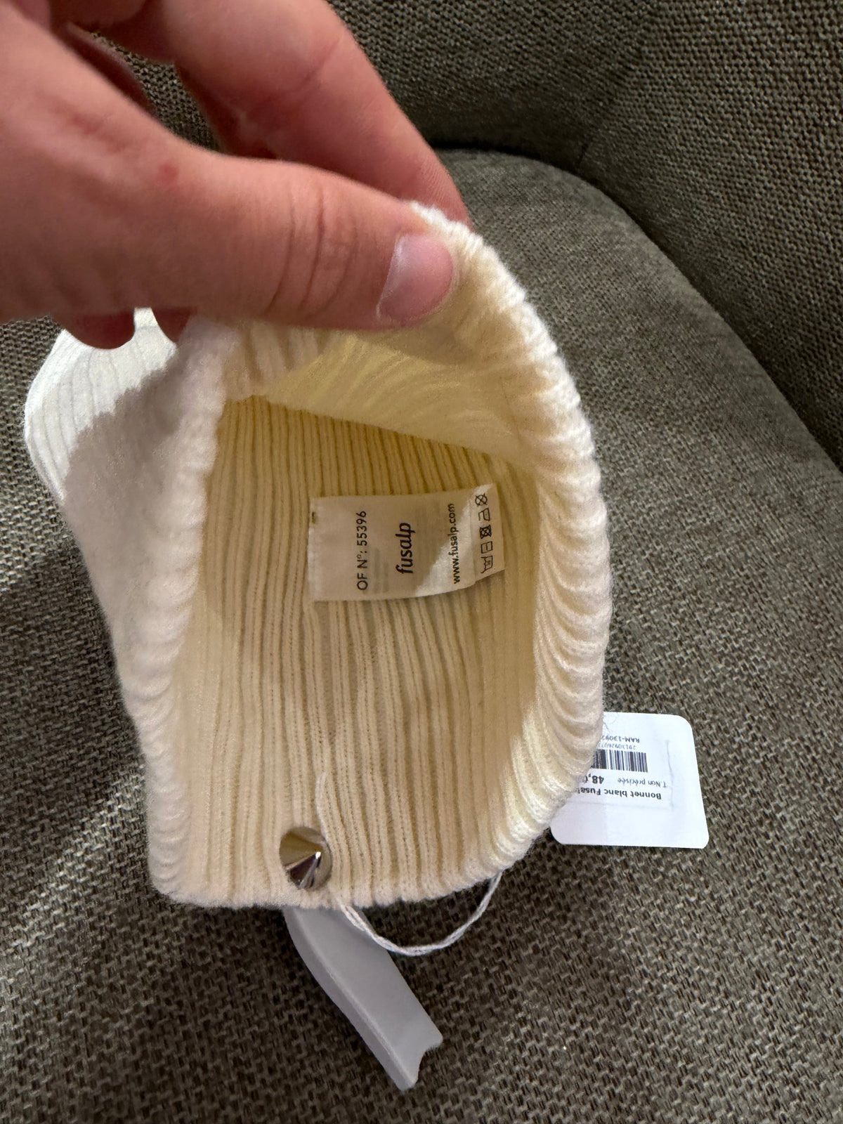 Bonnet blanc Fusalp 30/09