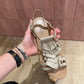 Sandales cuir minelli T.37