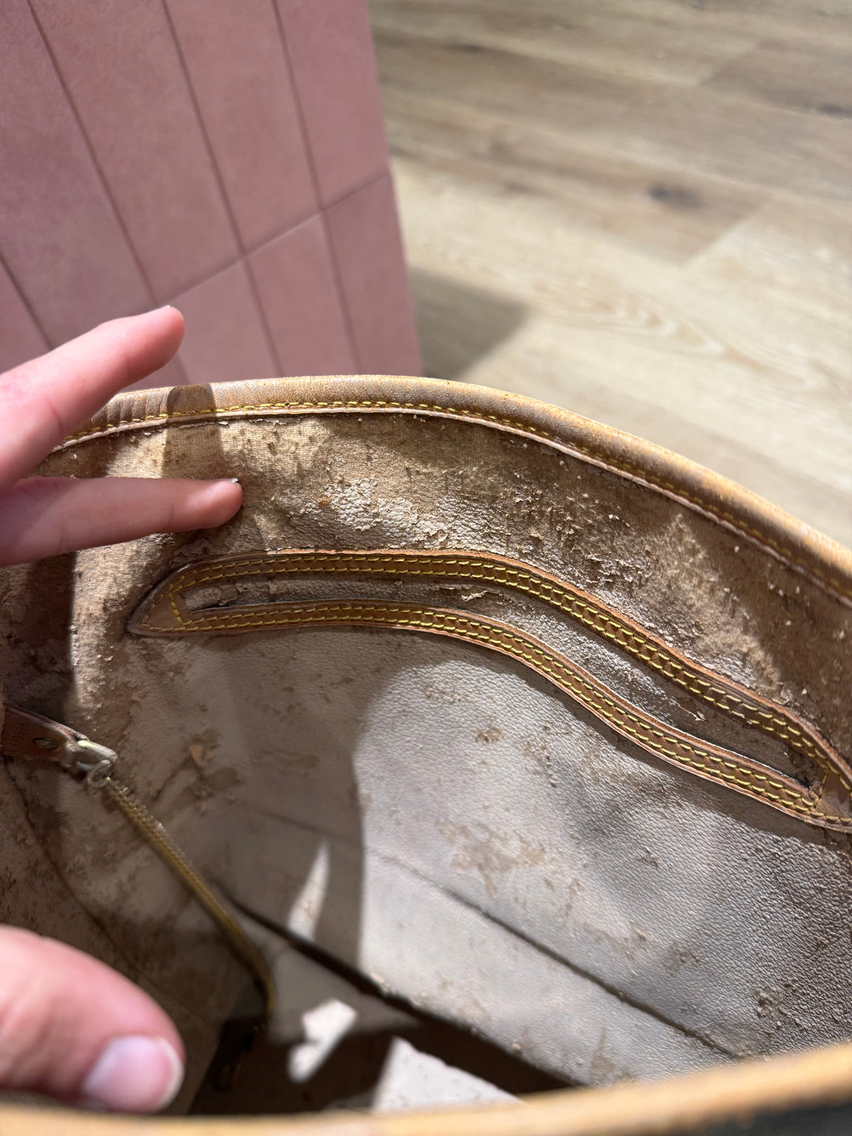 Louis Vuitton bucket sac
