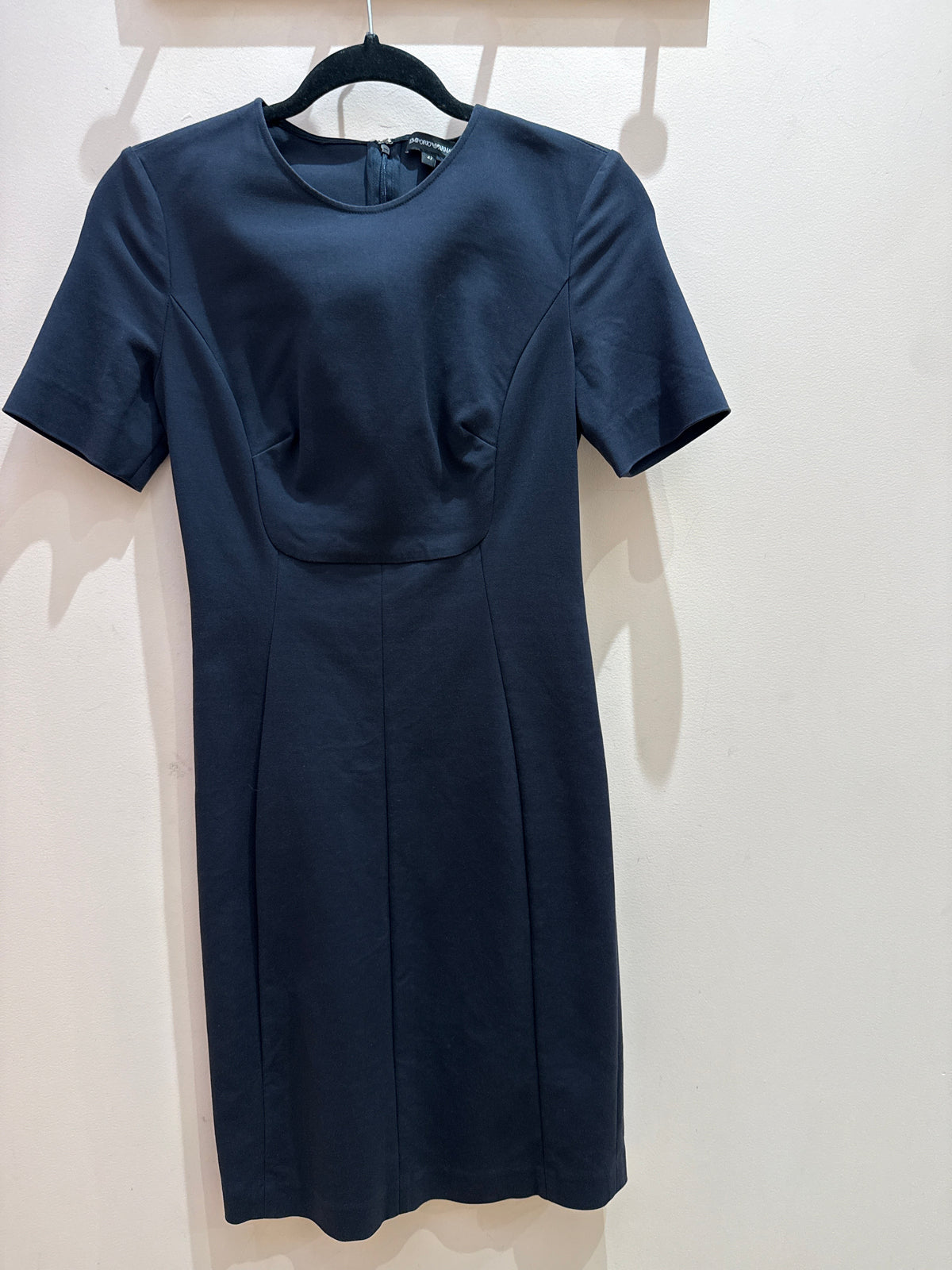 Robe noire Emporio Armani manches courtes