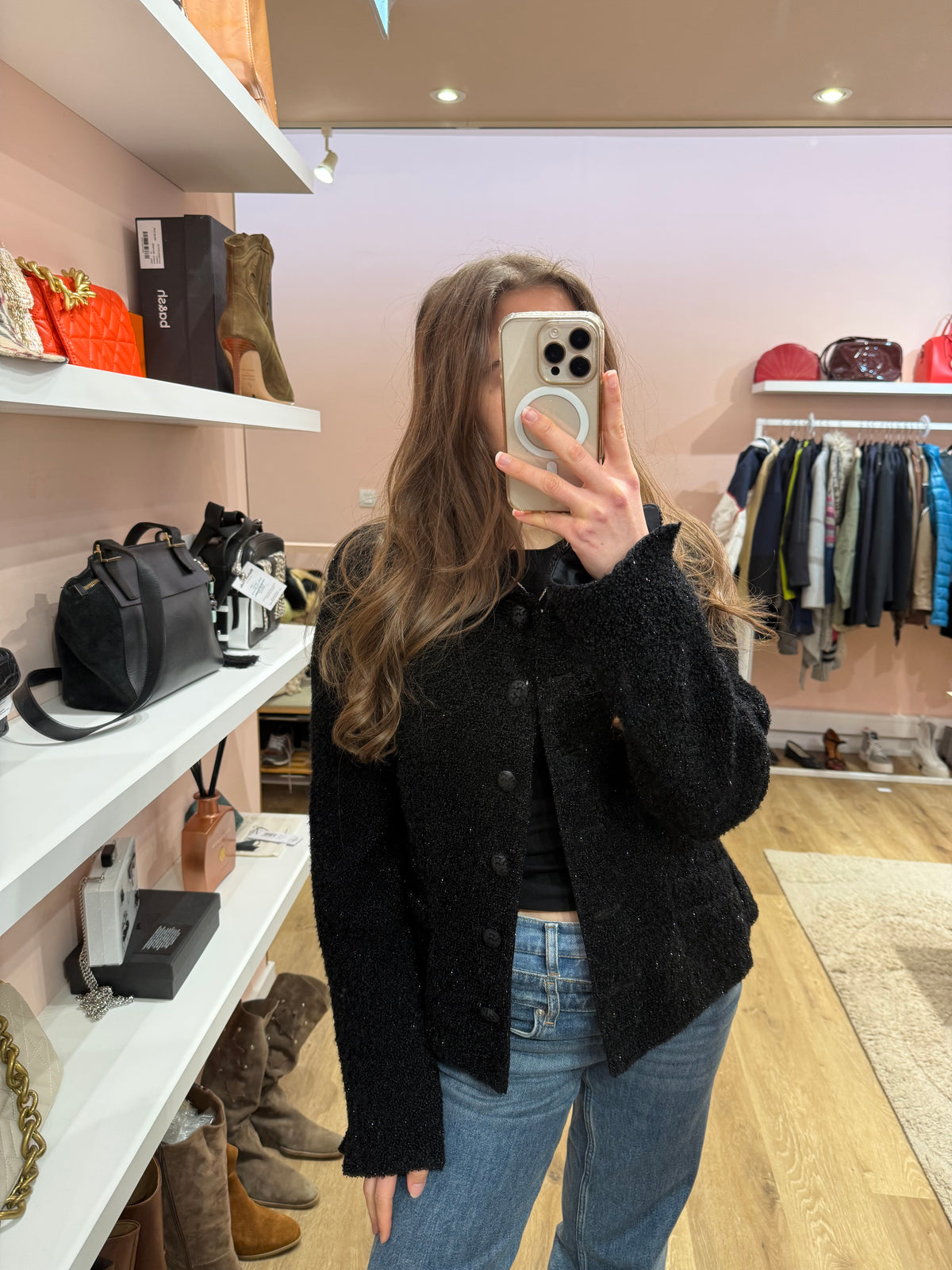 Blazer noir Armani T.L