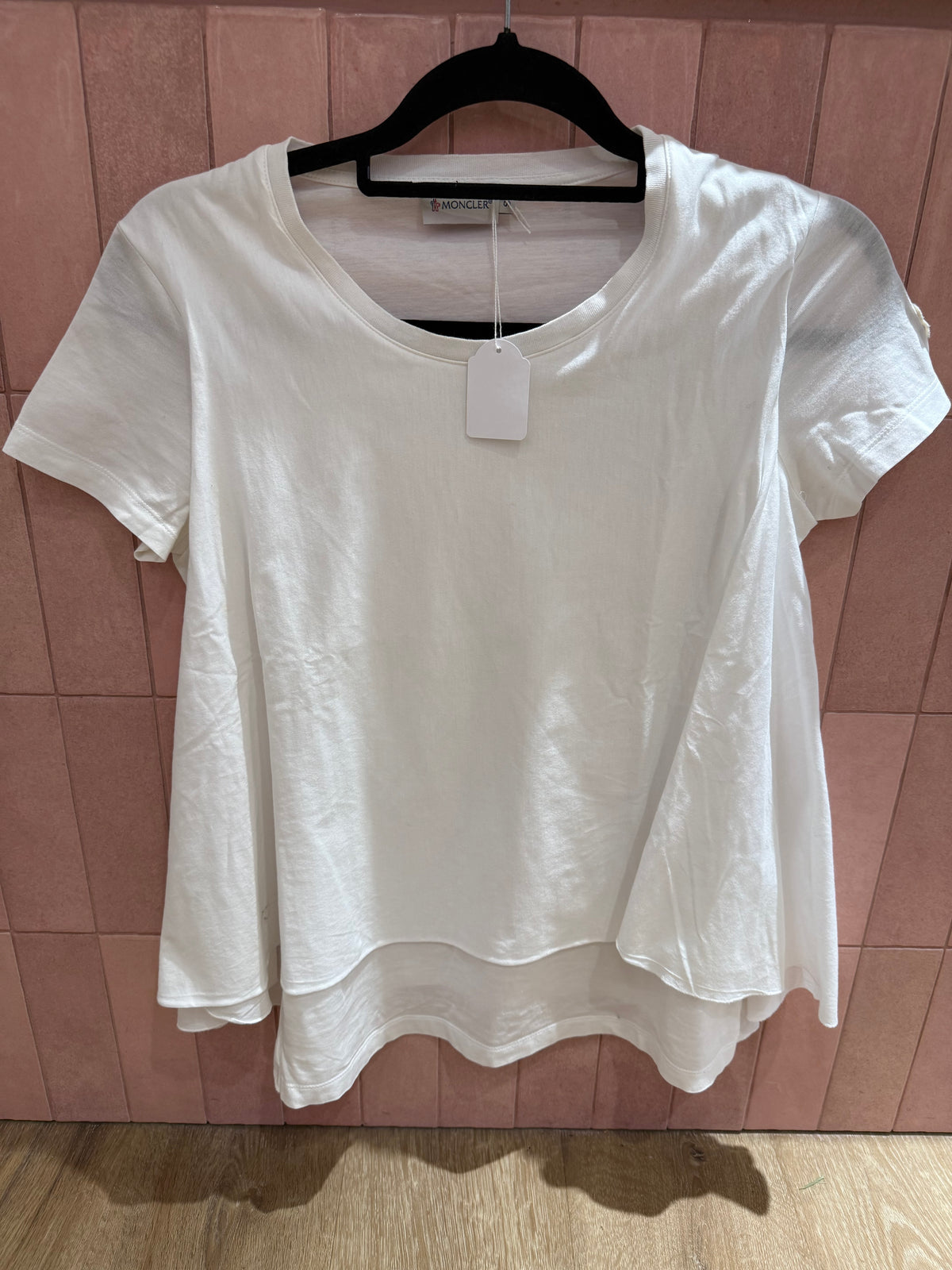 T-shirt blanc Moncler T.S