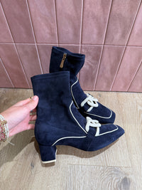 Bottines bleu Santoni 37
