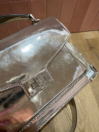 Sac argenté cuir the Kooples 19/07
