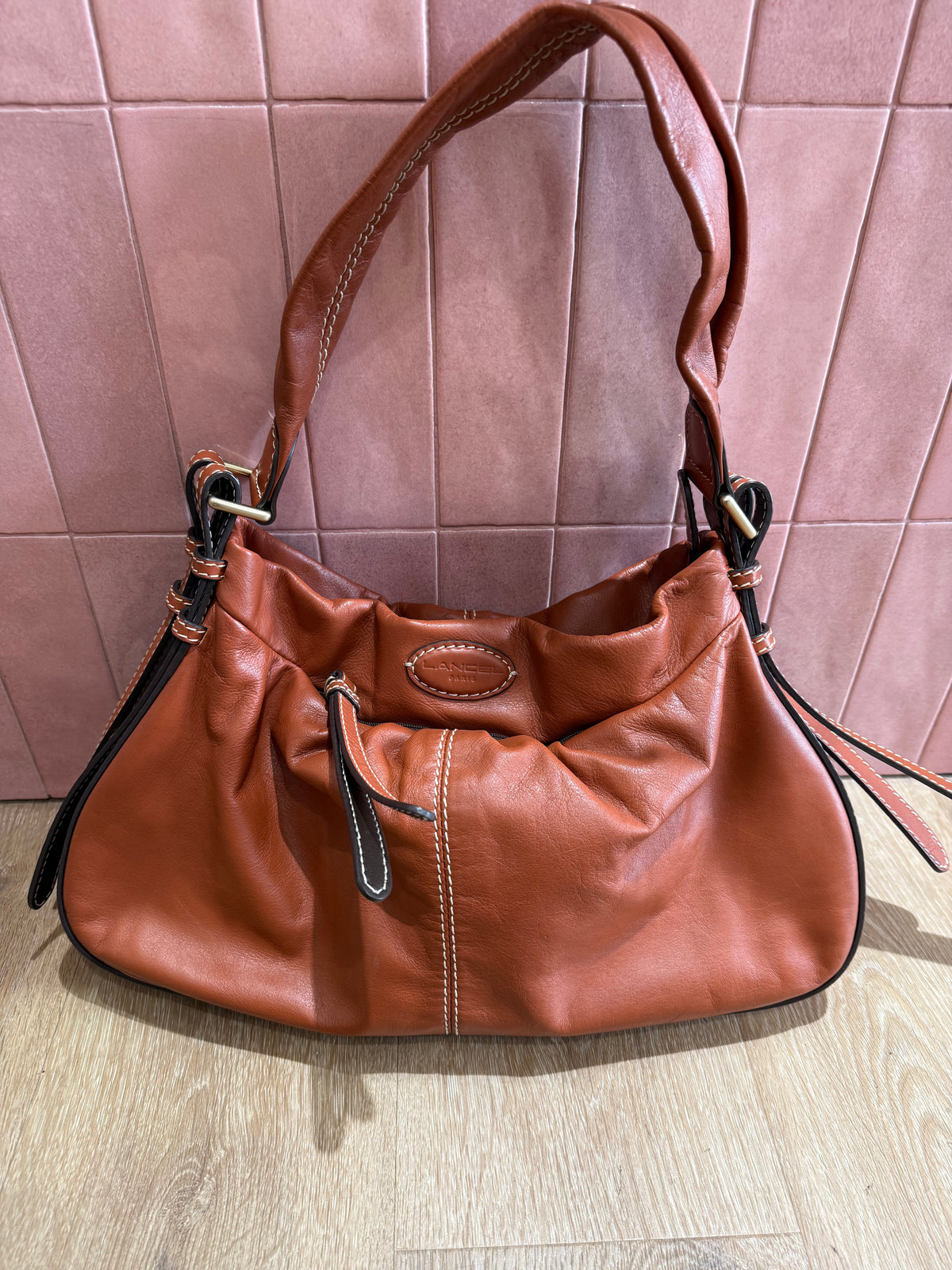 Sac lancel en cuir