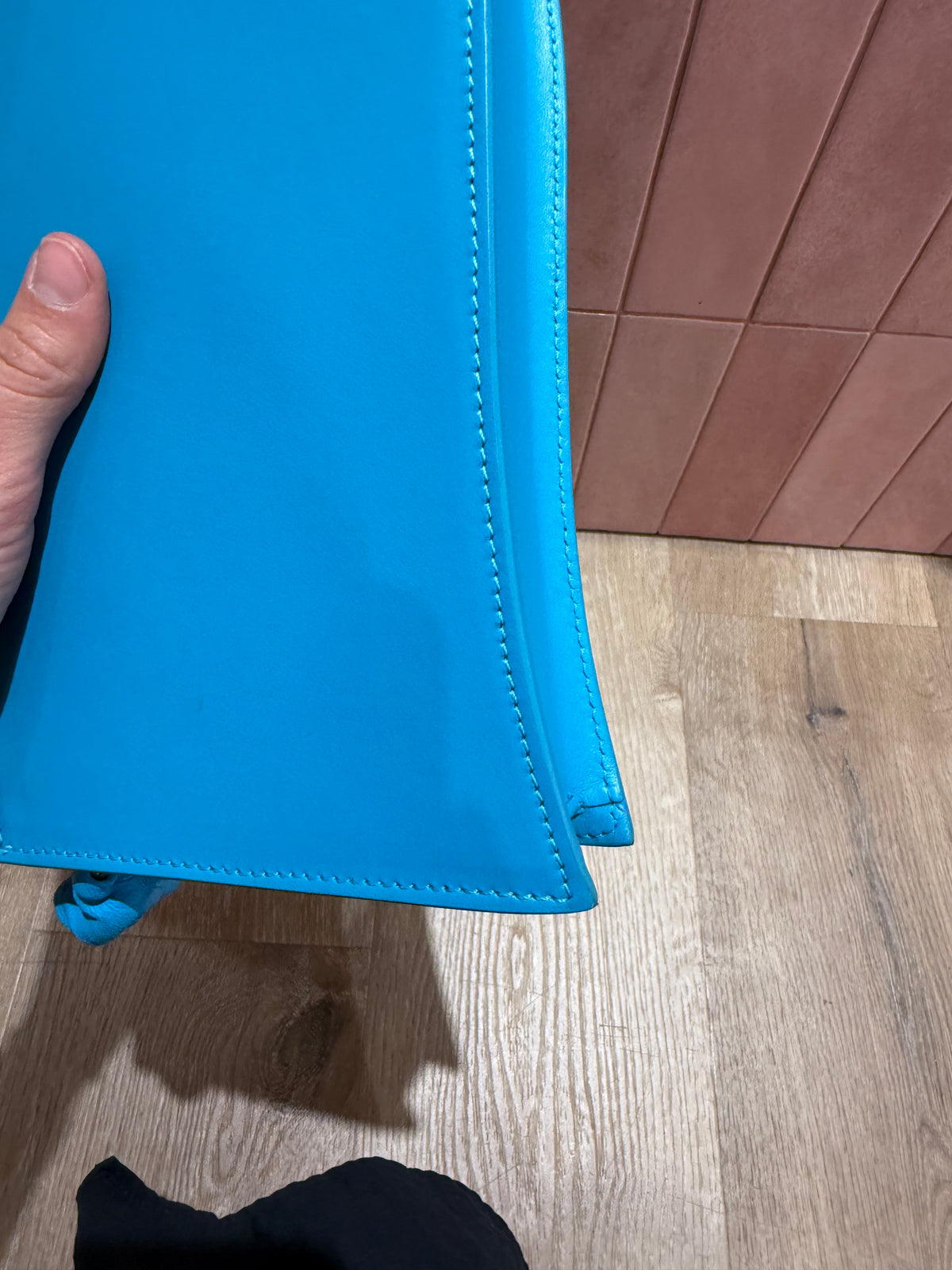 Sac Jacquemus bleu roi 11/06