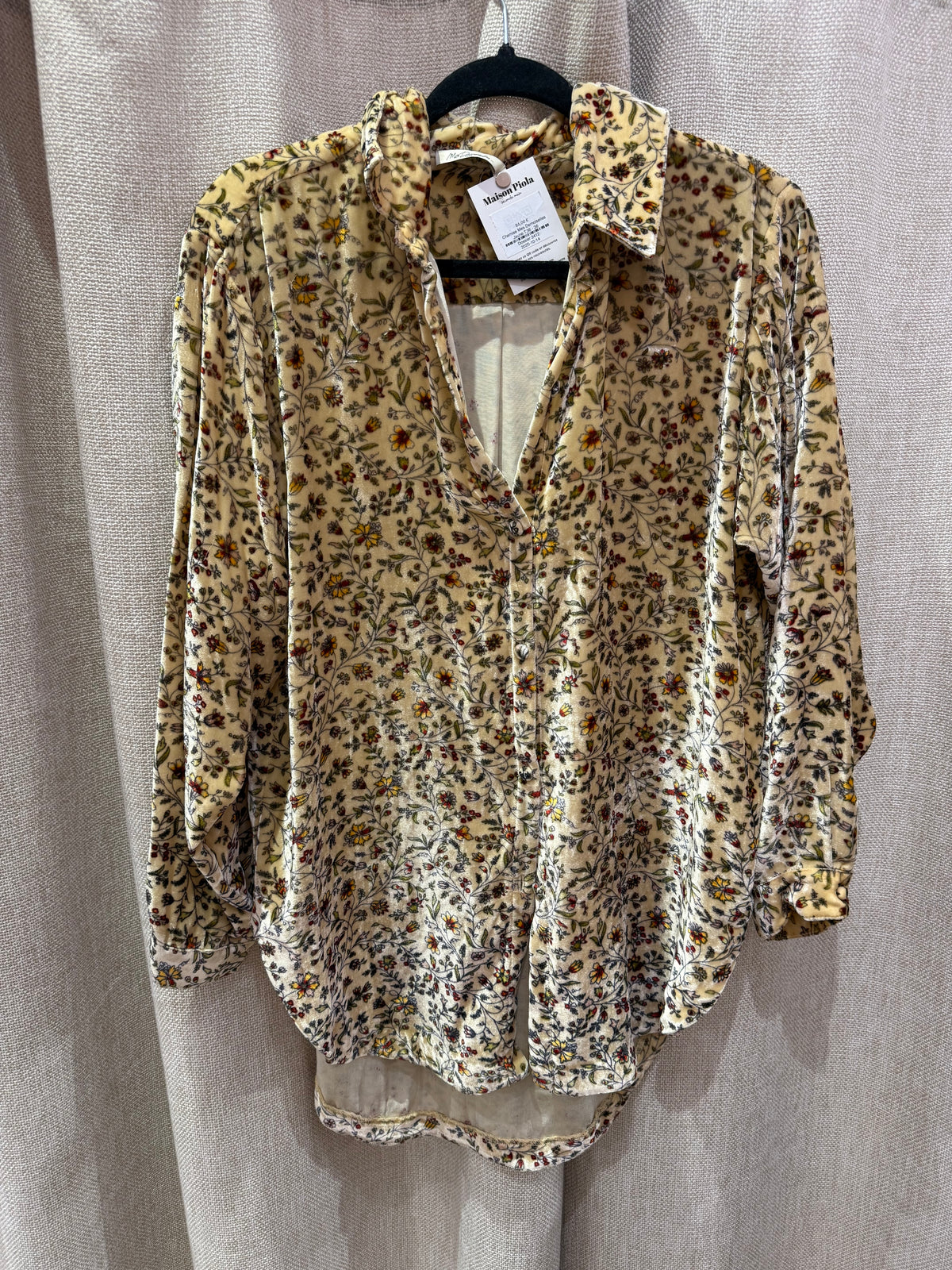 Chemise Mes Demoiselles Jaune T.36