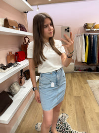 Jupe en jean Sandro T.36 10/07