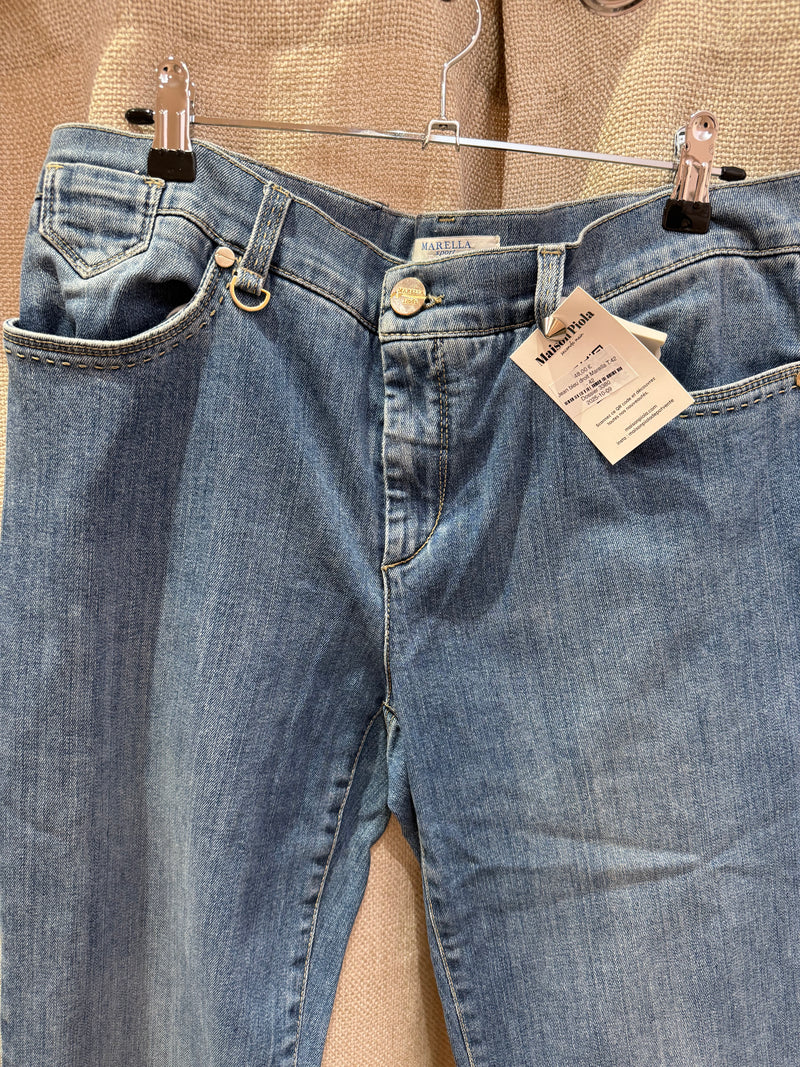Jean bleu droit Marella T.42