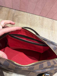 Louis Vuitton sac Rivington MM damier brun 09/10