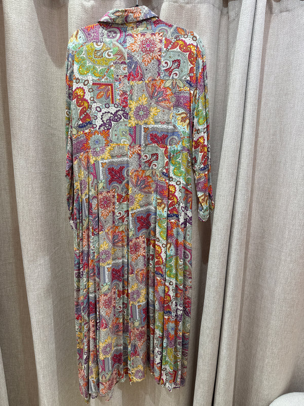 Robe longue R&F multi orange T.L